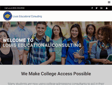 Tablet Screenshot of louisedconsulting.com